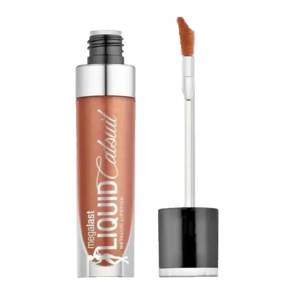 Wet n Wild MegaLast Liquid Catsuit Metallic Lipstick 938A Satin Sheets RARE